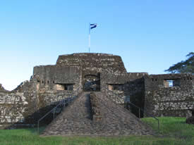 Fortaleza el Castillo en Nicaragua